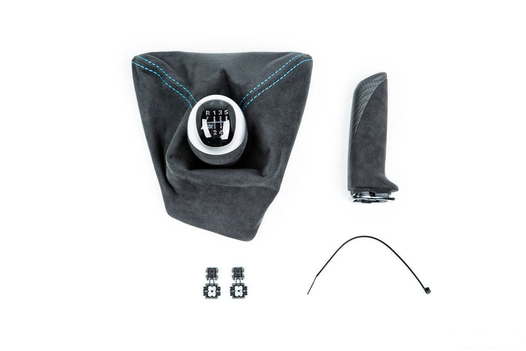 BMW M Performance F87 M2 LCI Shift Knob + Parking Brake Handle Package-Interior-Silicon Valley Bimmer