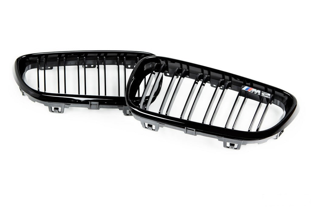 BMW M Performance F87 M2 Shadowline Front Grille Set-Exterior-Silicon Valley Bimmer