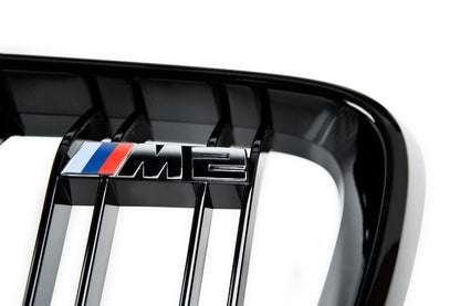 BMW M Performance F87 M2 Shadowline Front Grille Set-Exterior-Silicon Valley Bimmer