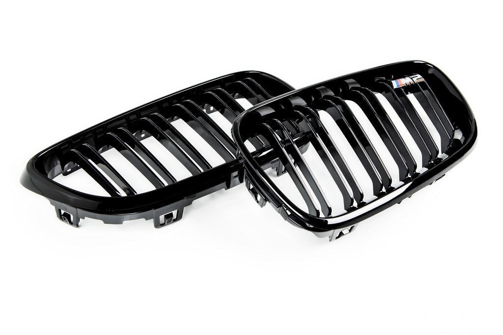 BMW M Performance F87 M2 Shadowline Front Grille Set-Exterior-Silicon Valley Bimmer