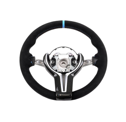 BMW M Performance F8X M2 M3 M4 Alcantara Steering Wheel - V1-Interior-Silicon Valley Bimmer
