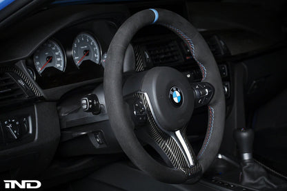 BMW M Performance F8X M2 M3 M4 Alcantara Steering Wheel - V1-Interior-Silicon Valley Bimmer