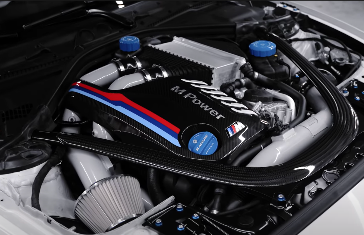 BMW M Performance F8X M2 / M3 / M4 Carbon Engine Cover-Performance-Silicon Valley Bimmer