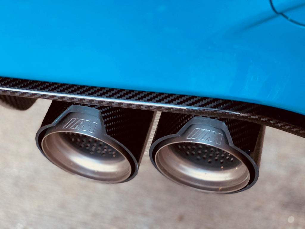 BMW M Performance F8X M2 / M3 / M4 Carbon Tip Set-Exhaust-Silicon Valley Bimmer
