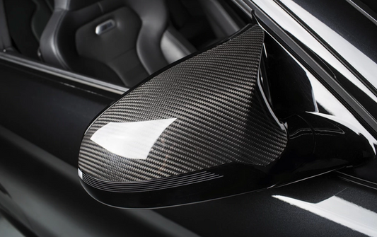 BMW M Performance F8X M3 / M4 Carbon Mirror Cap Set-Exterior-Silicon Valley Bimmer