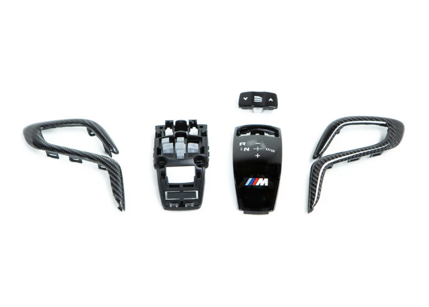 BMW M Performance F90 M5 Carbon Gear Selector Cover-Interior-Silicon Valley Bimmer