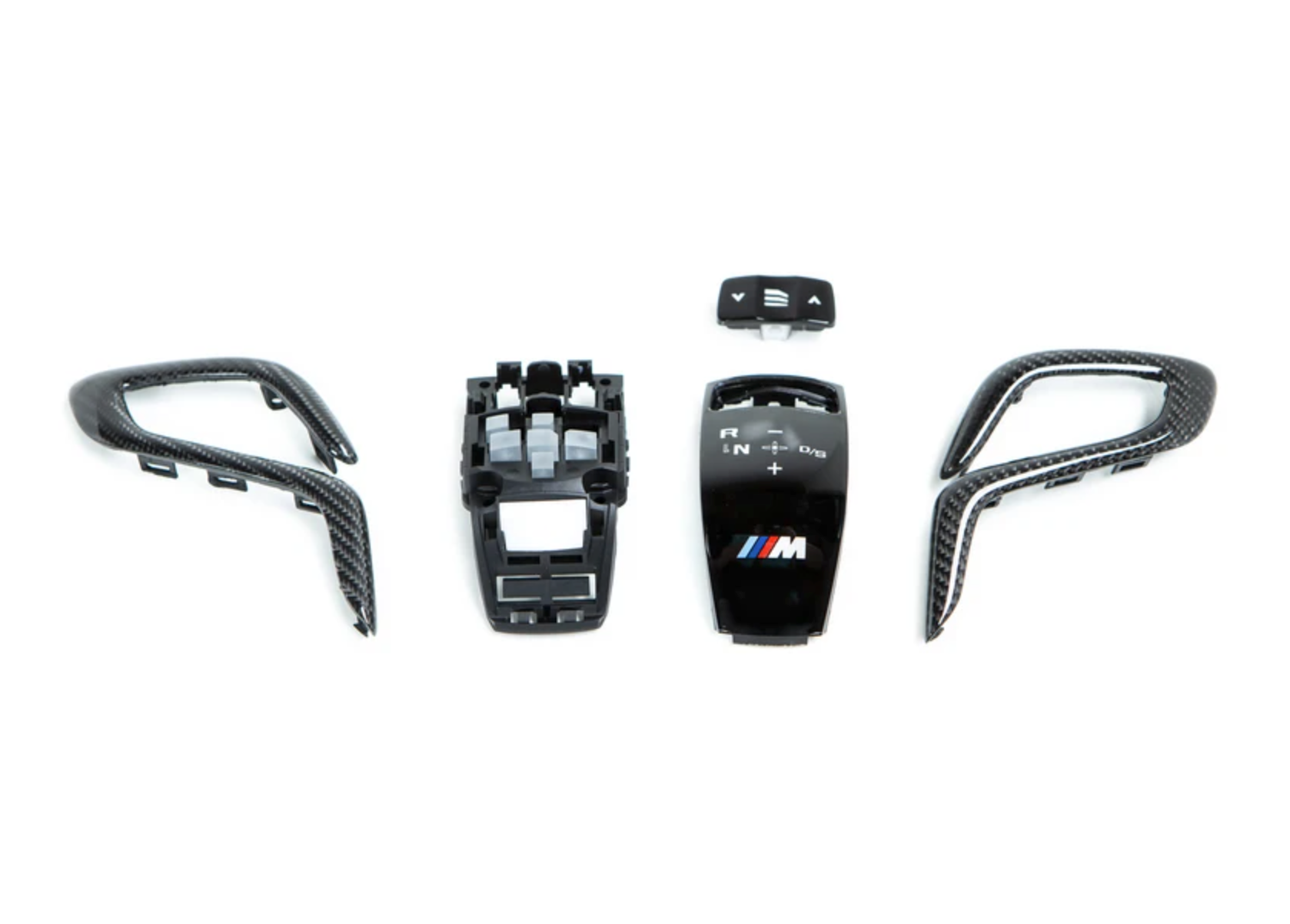 BMW M Performance F90 M5 Carbon Gear Selector Cover-Interior-Silicon Valley Bimmer