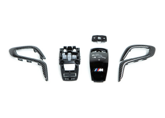 BMW M Performance F90 M5 Carbon Gear Selector Cover-Interior-Silicon Valley Bimmer