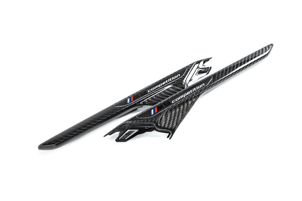 BMW M Performance F90 M5 Carbon Side Grille Set-Exterior-Silicon Valley Bimmer