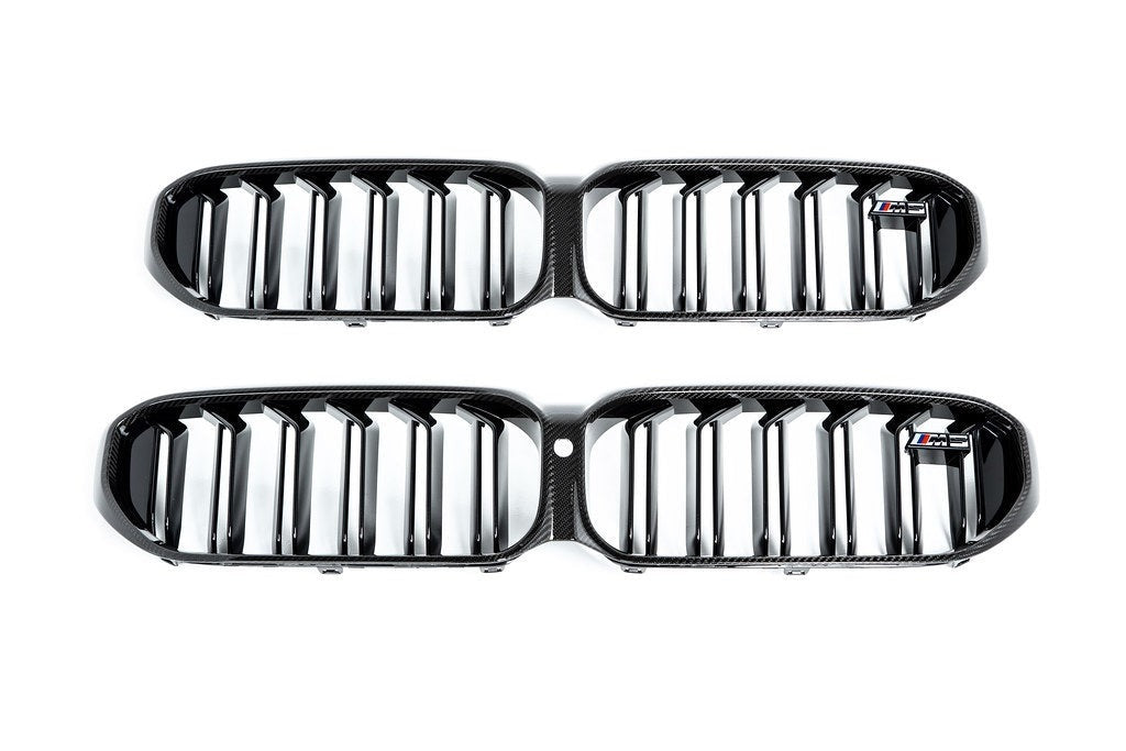 BMW M Performance F90 M5 LCI Carbon Front Grille Set-Exterior-Silicon Valley Bimmer
