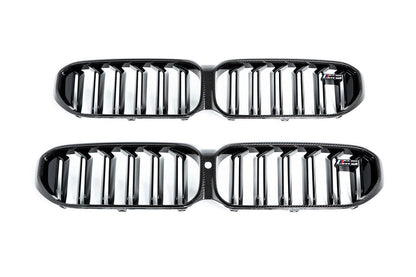 BMW M Performance F90 M5 LCI Carbon Front Grille Set-Exterior-Silicon Valley Bimmer