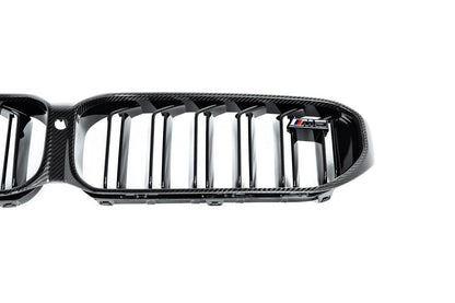 BMW M Performance F90 M5 LCI Carbon Front Grille Set-Exterior-Silicon Valley Bimmer
