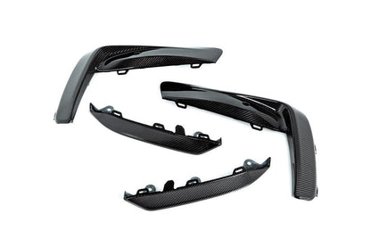 BMW M Performance F91 / F92 / F93 M8 Carbon Front Bumper Trim Set-Exterior-Silicon Valley Bimmer