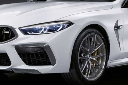 BMW M Performance F91 / F92 / F93 M8 Carbon Front Bumper Trim Set-Exterior-Silicon Valley Bimmer