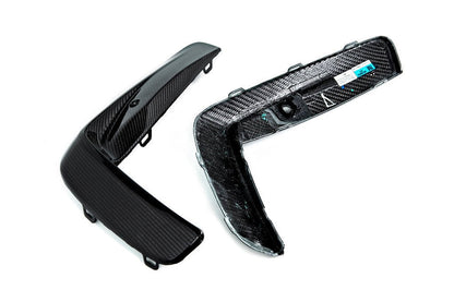 BMW M Performance F91 / F92 / F93 M8 Carbon Front Bumper Trim Set-Exterior-Silicon Valley Bimmer