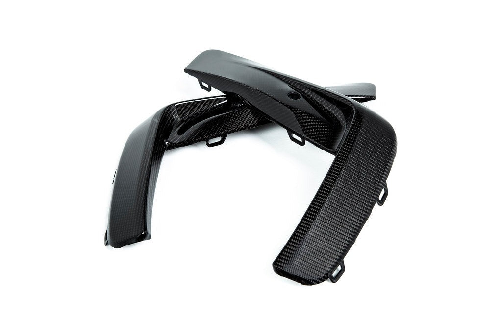 BMW M Performance F91 / F92 / F93 M8 Carbon Front Bumper Trim Set-Exterior-Silicon Valley Bimmer
