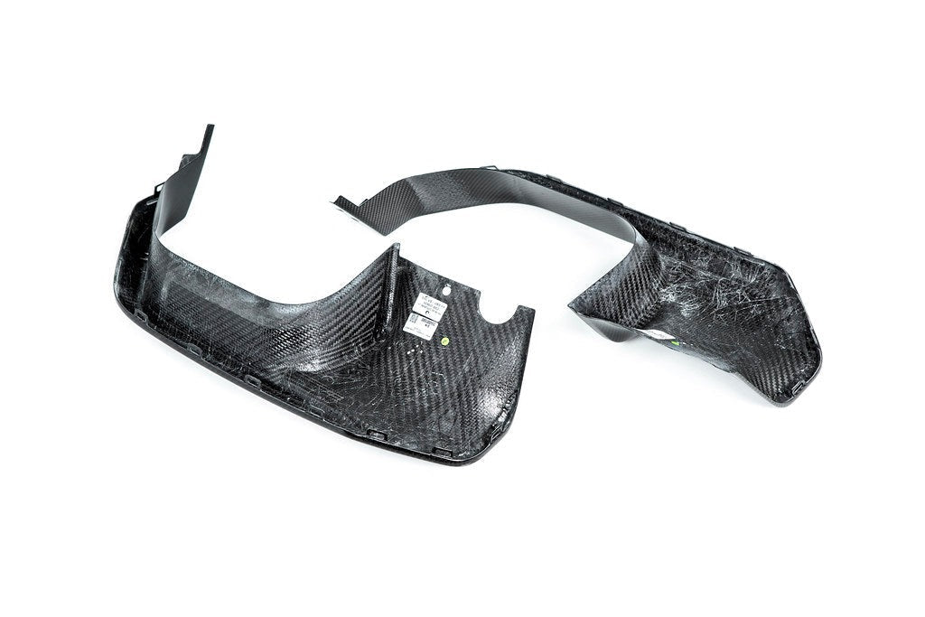 BMW M Performance F91 / F92 / F93 M8 Carbon Rear Exhaust Trim Set-Exterior-Silicon Valley Bimmer