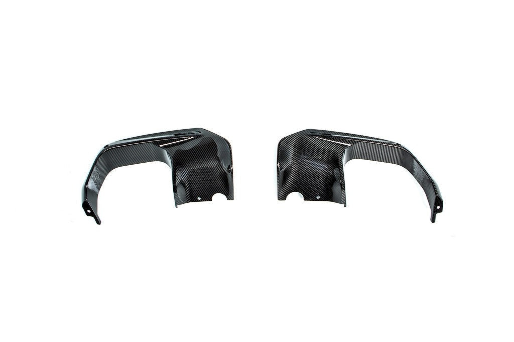 BMW M Performance F91 / F92 / F93 M8 Carbon Rear Exhaust Trim Set-Exterior-Silicon Valley Bimmer
