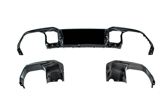 BMW M Performance F91 / F92 / F93 M8 Carbon Rear Exhaust Trim Set-Exterior-Silicon Valley Bimmer