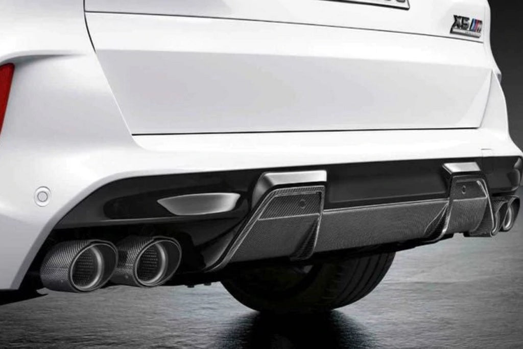 BMW M Performance F95 X5M / F96 X6M Carbon Rear Diffuser-Exterior-Silicon Valley Bimmer