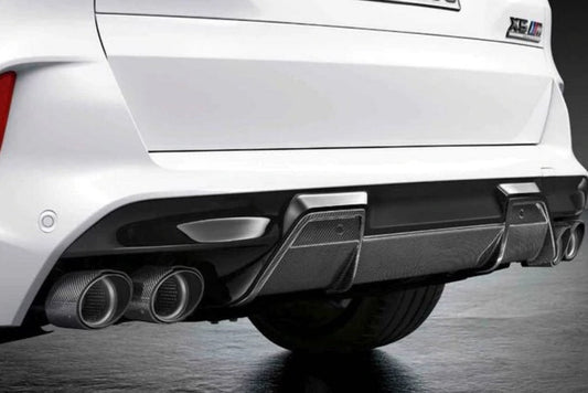 BMW M Performance F95 X5M / F96 X6M Carbon Rear Diffuser-Exterior-Silicon Valley Bimmer