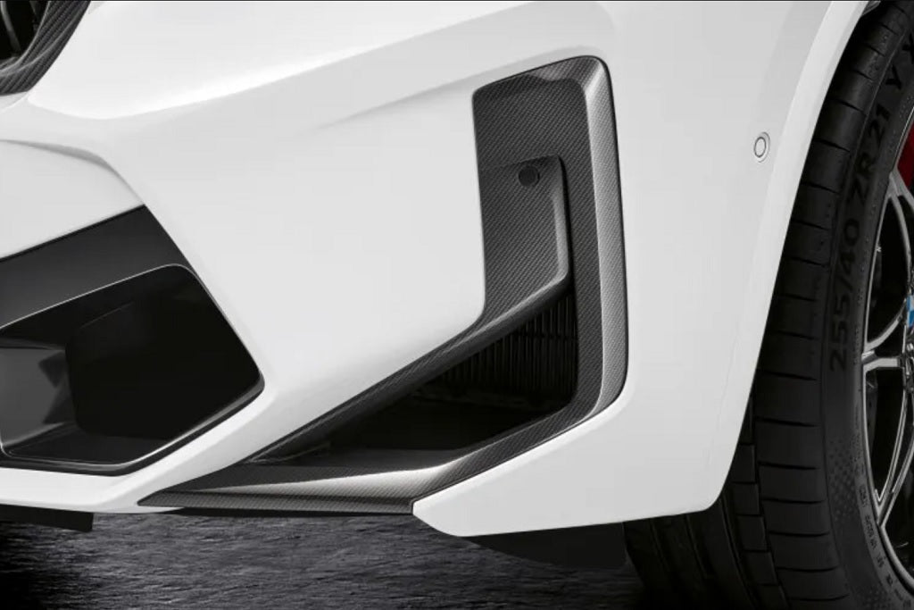 BMW M Performance F97 X3M / F98 X4M LCI Carbon Front Bumper Side Grille Set-Exterior-Silicon Valley Bimmer