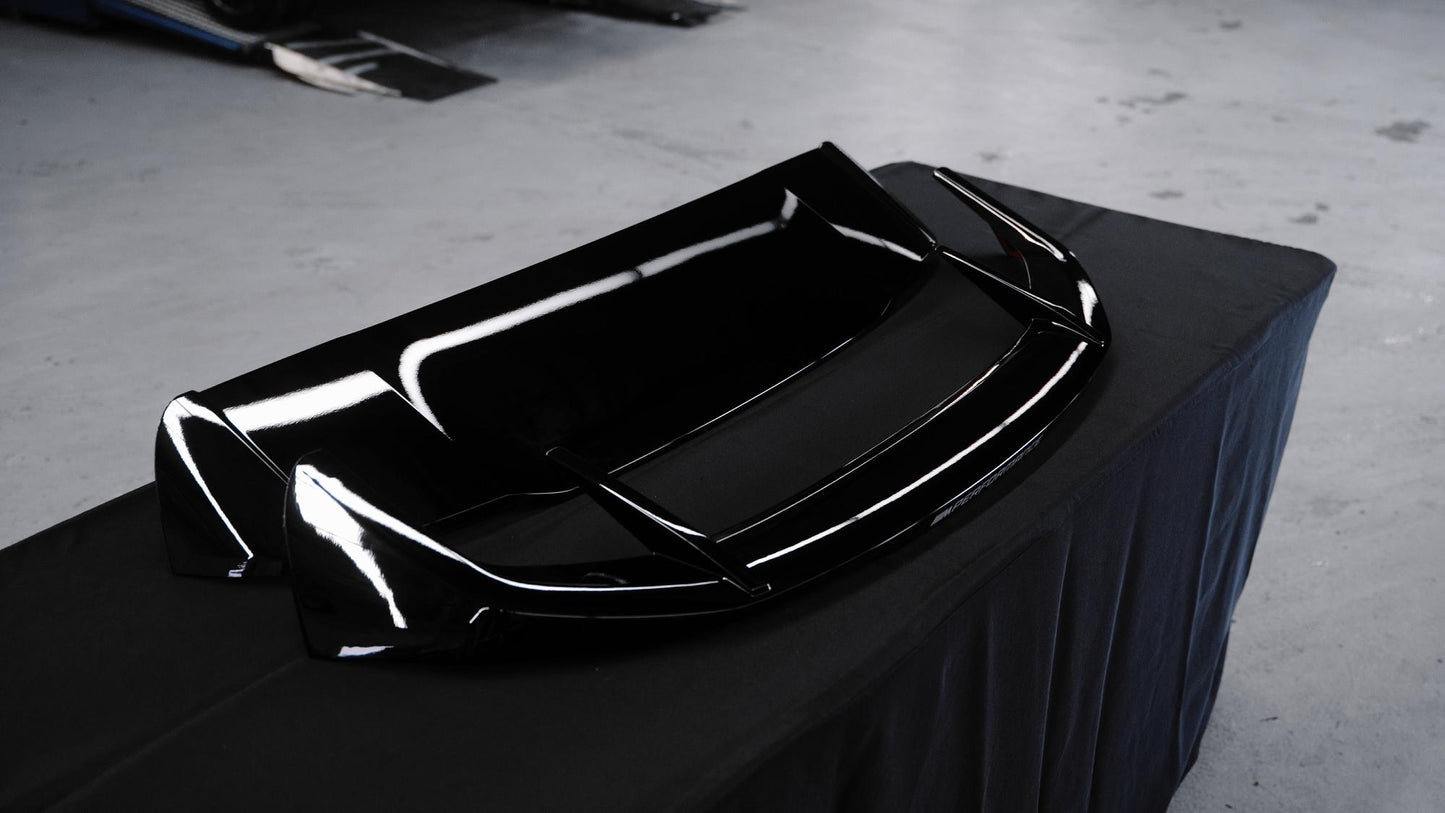 BMW M Performance F97 X3M Flow-Through Rear Spoiler-Exterior-Silicon Valley Bimmer