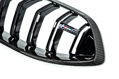 BMW M Performance F9X M8 Carbon Front Grille-Exterior-Silicon Valley Bimmer
