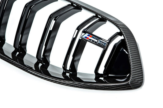 BMW M Performance F9X M8 Carbon Front Grille-Exterior-Silicon Valley Bimmer