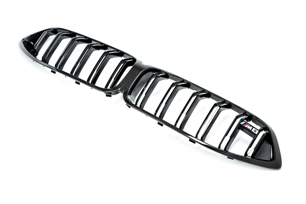BMW M Performance F9X M8 Carbon Front Grille-Exterior-Silicon Valley Bimmer