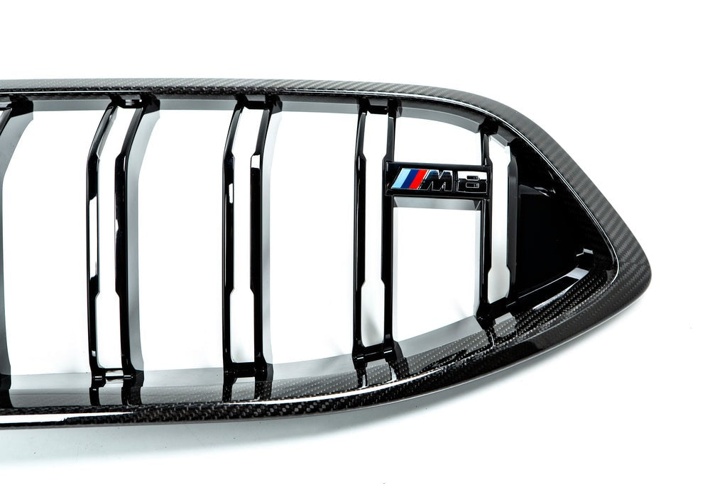 BMW M Performance F9X M8 Carbon Front Grille-Exterior-Silicon Valley Bimmer
