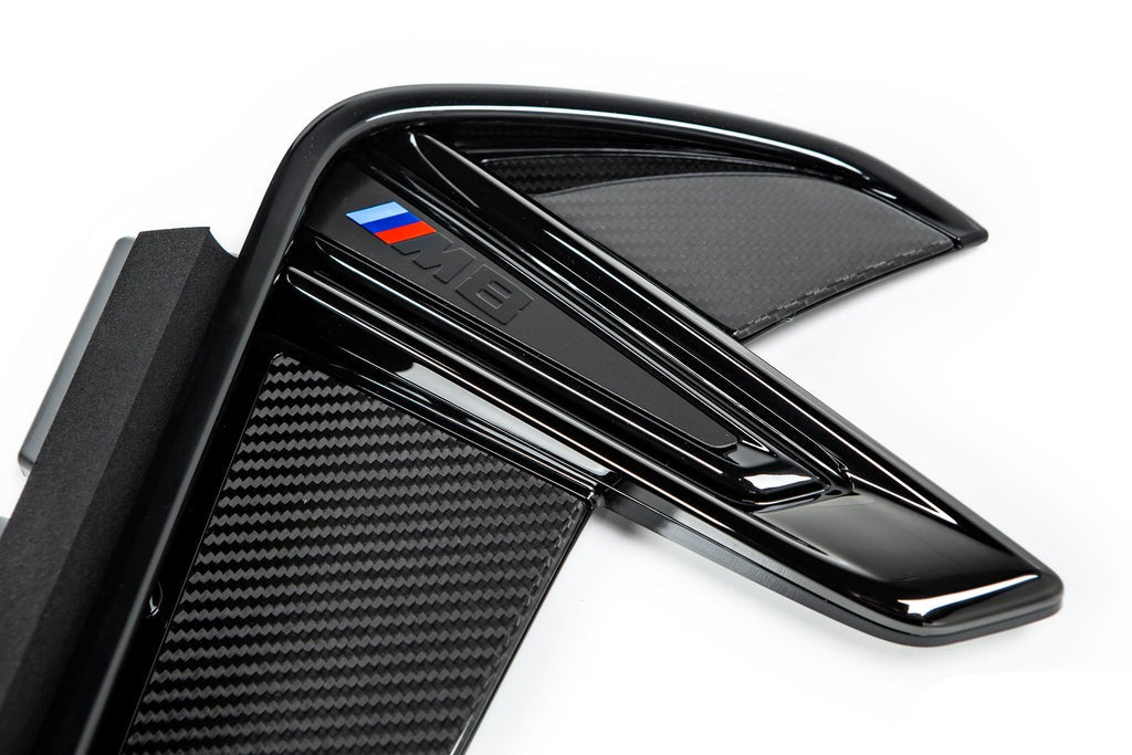 BMW M Performance F9X M8 Carbon Side Grille Set-Exterior-Silicon Valley Bimmer