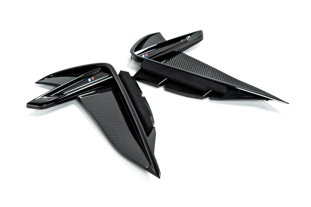 BMW M Performance F9X M8 Carbon Side Grille Set-Exterior-Silicon Valley Bimmer