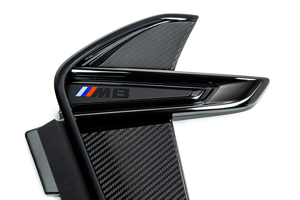 BMW M Performance F9X M8 Carbon Side Grille Set-Exterior-Silicon Valley Bimmer