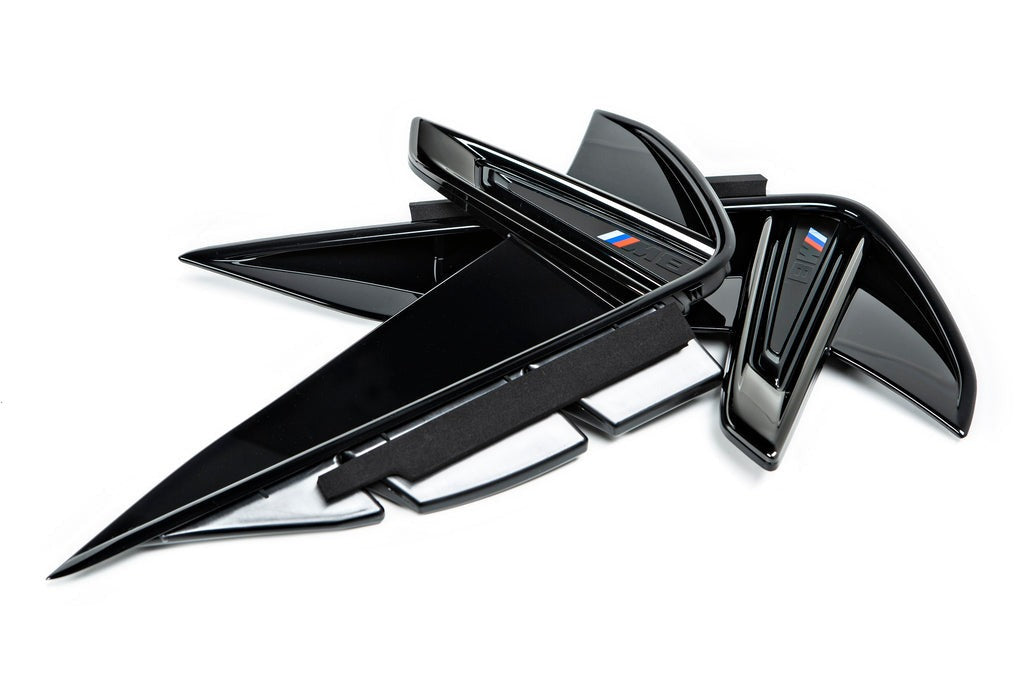 BMW M Performance F9X M8 Shadowline Side Grille Set-Exterior-Silicon Valley Bimmer