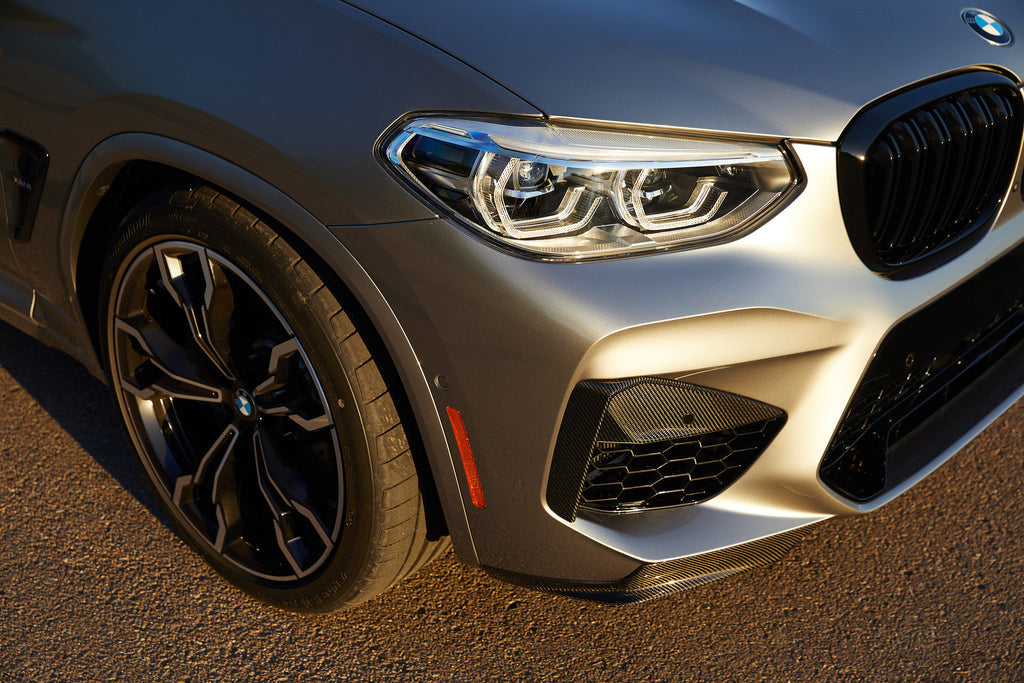 BMW M Performance F9X X3M / X4M Pre-LCI Carbon Front Splitter Set-Exterior-Silicon Valley Bimmer