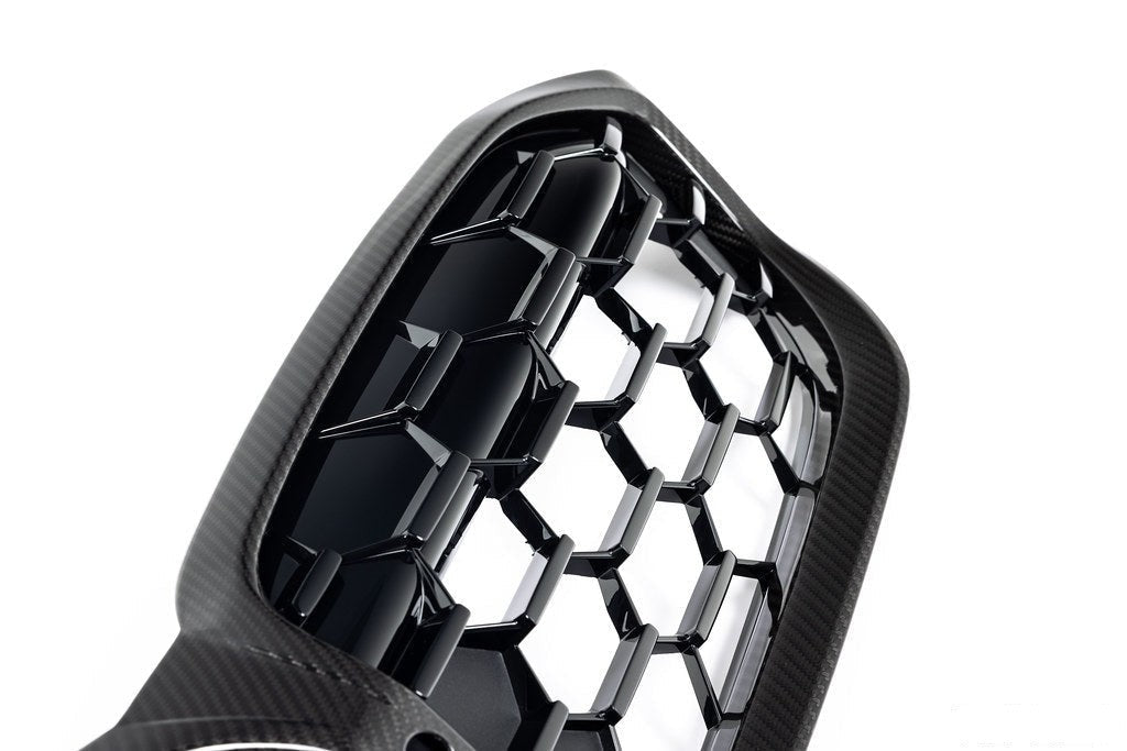 BMW M Performance G20 3-Series LCI Carbon Front Grille-Exterior-Silicon Valley Bimmer