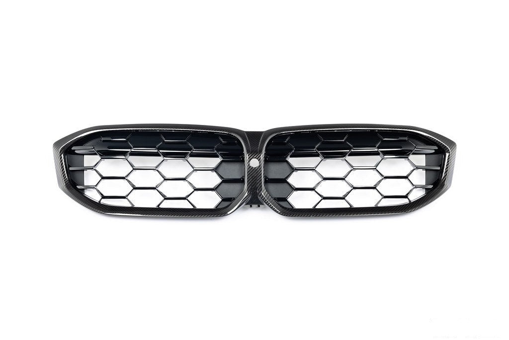 BMW M Performance G20 3-Series LCI Carbon Front Grille-Exterior-Silicon Valley Bimmer