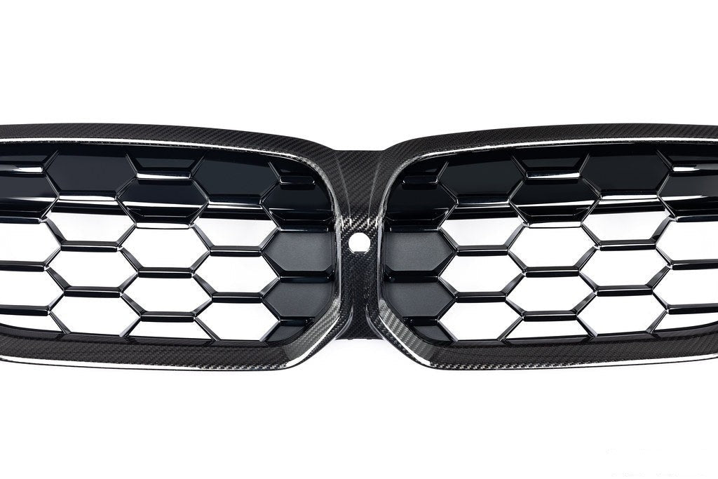 BMW M Performance G20 3-Series LCI Carbon Front Grille-Exterior-Silicon Valley Bimmer