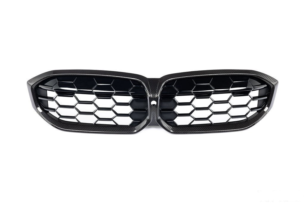 BMW M Performance G20 3-Series LCI Carbon Front Grille-Exterior-Silicon Valley Bimmer