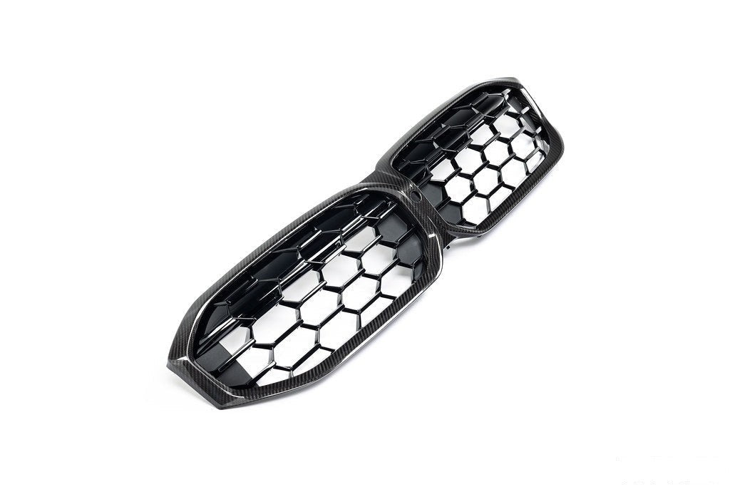 BMW M Performance G20 3-Series LCI Carbon Front Grille-Exterior-Silicon Valley Bimmer