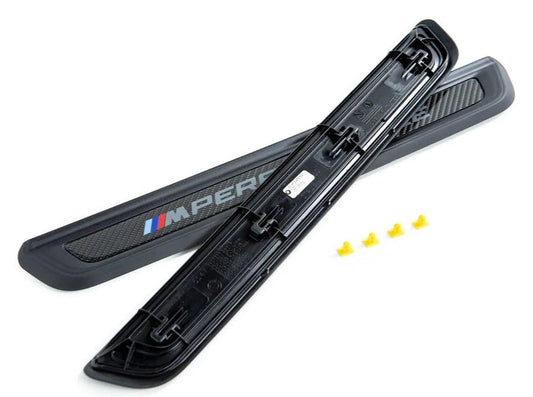 BMW M Performance G80 M3 Carbon Door Sill Set-Interior-Silicon Valley Bimmer