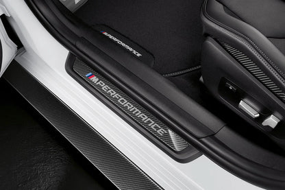 BMW M Performance G80 M3 Carbon Door Sill Set-Interior-Silicon Valley Bimmer