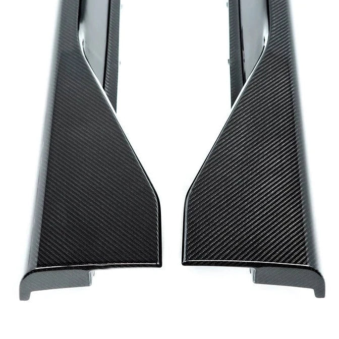 BMW M Performance G80 M3 Carbon Rocker Blade Set-Exterior-Silicon Valley Bimmer