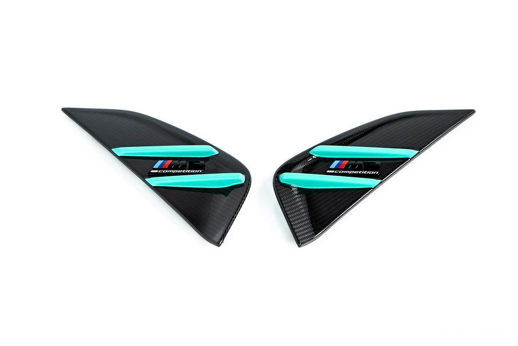 BMW M Performance G82 M4 Carbon Side Marker Set-Exterior-Silicon Valley Bimmer