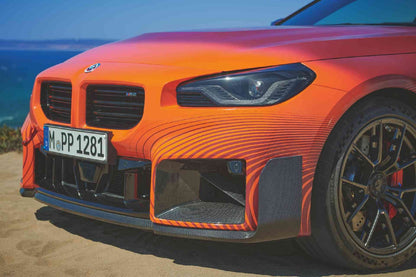 BMW M Performance G87 M2 Carbon Front Splitter Set-Exterior-Silicon Valley Bimmer