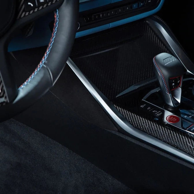 BMW M Performance G8X M3 / M4 Alcantara Knee Pad Set-Interior-Silicon Valley Bimmer