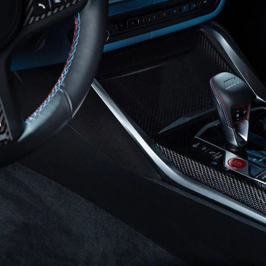 BMW M Performance G8X M3 / M4 Alcantara Knee Pad Set-Interior-Silicon Valley Bimmer