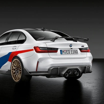 BMW M Performance G8X M3 / M4 Carbon Flow-Through Rear Spoiler-Exterior-Silicon Valley Bimmer