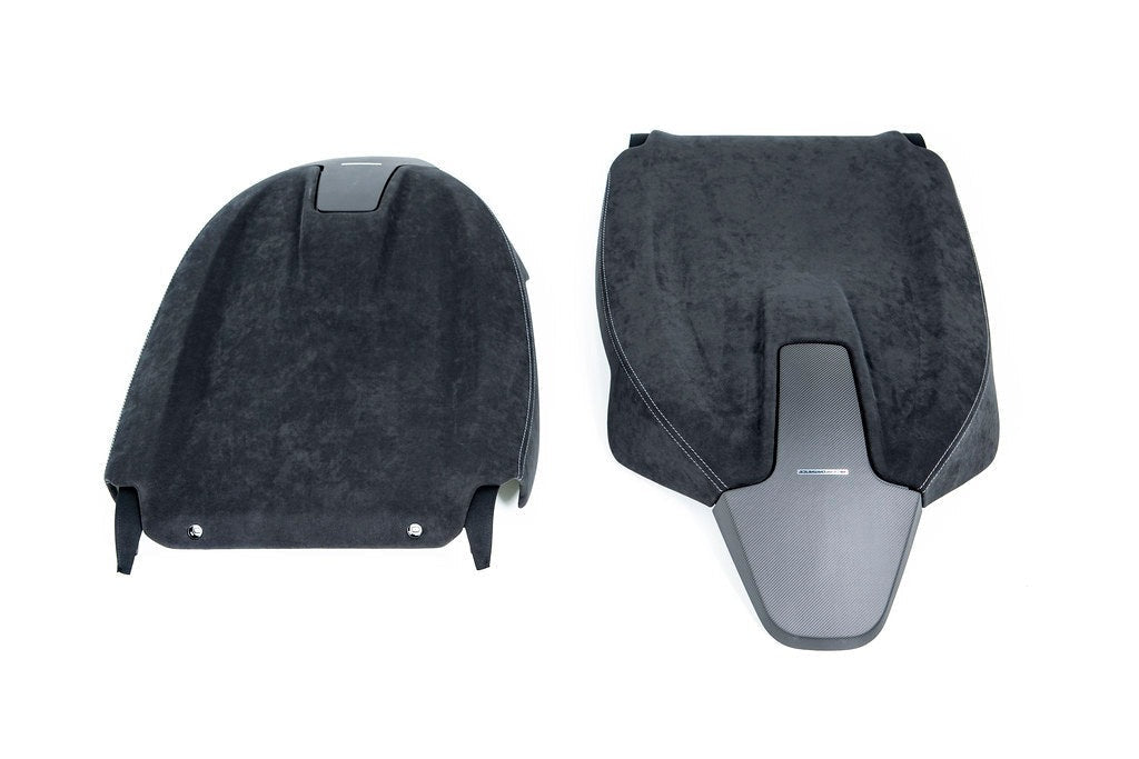 BMW M Performance Sedan Carbon and Alcantara Seat Back Set-Interior-Silicon Valley Bimmer